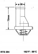 RING Termostat FIAT PANDA FIRE UNO 45 FIRE