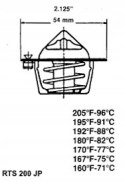 RING Termostat LANDROVER 2.6 62-71r.