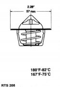 RING Termostat PEUGEOT 305 505 604 CITROEN C25 GS0