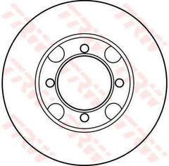 Brake disc MAZDA 626 1.6,2.0