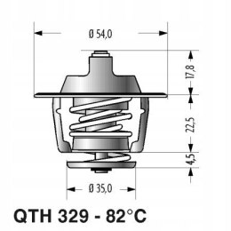 Termostat AUDI C2 B1 KADETT REKORD PORSCHE 924 944