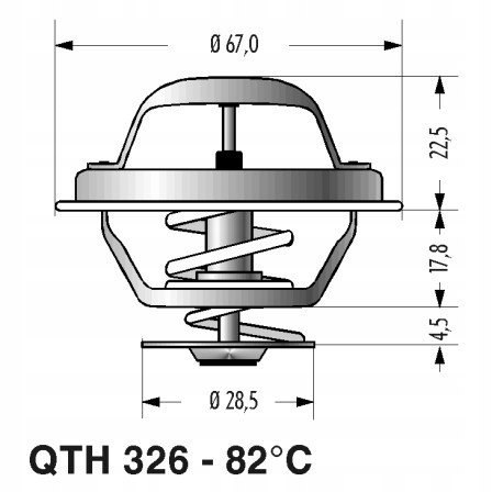 Termostat BX C15 SCORPIO SIERRA 205 305 ESPACE 19