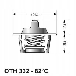 Termostat BERLINGO BX CX XSARA 104 205 305 405 605