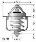 Termostat CIVIC VII MAZDA 323 OPEL CAMPO VECTRA B