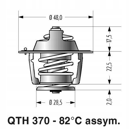 Termostat NISSAN 100NX SUNNY II III 1.4 1.6