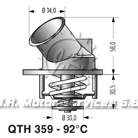 Termostat OPEL ASCONA C KADETT D E MANTA B VECTRA