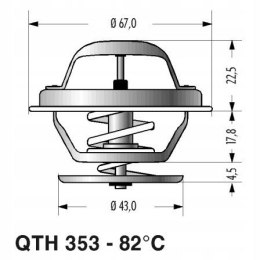 Termostat RANGE ROVER I OPEL FRONTERA A ROVER 800