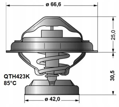 Termostat W201 W202 W210 W124 W461 SSANGYONG MUSSO