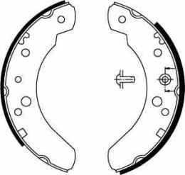 Brake shoe set FORD