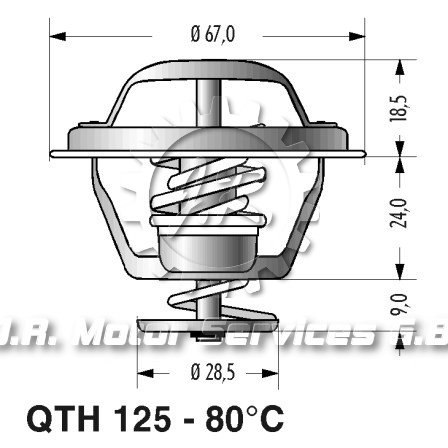 Termostat BMW 525 528 535 630 635 728 730 735 745