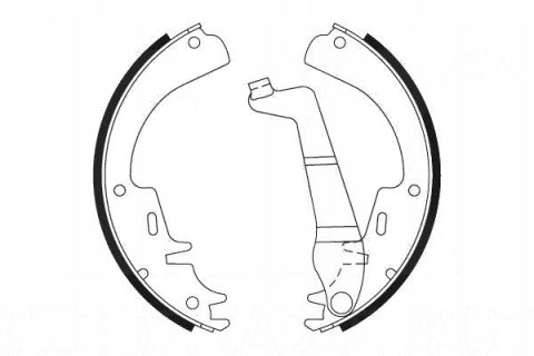 Brake shoe set Brake shoe set