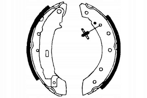Brake shoe set CITROEN,PEU Brake shoe set CITROEN,PEU
