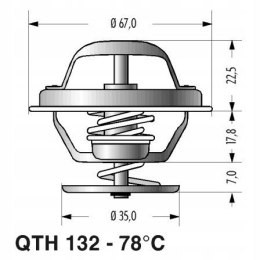 Termostat E30 E34 E36 E32 W123 CHEROKEE GRANADA