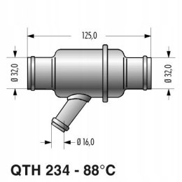 Termostat ROVER SD1 V8 1976 - 1986