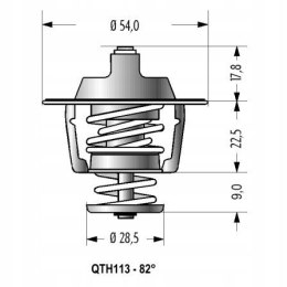 Termostat TIPO TEMPRA DEDRA DELTA 145 146 155