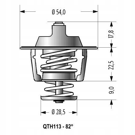 Termostat TIPO TEMPRA DEDRA DELTA 145 146 155