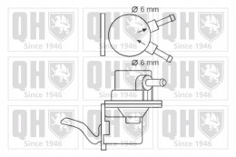 QH Pompa paliwa NISSAN CHERRY II COUPE SUNNY I