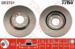 Brake disc BMW