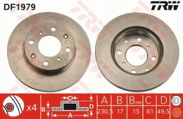 Brake disc HONDA ACCORD,CIVIC