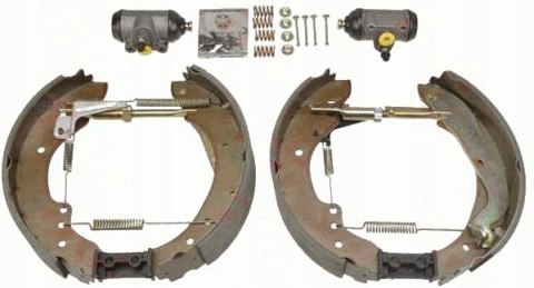 Zestaw szczęk hamulcowych, cylinderków, sprężyn CIT.FIAT,PEUGEOT,TALBOT Zestaw szczęk hamulcowych, cylinderków, sprężyn CIT.FIAT,PEUGEOT,TALBOT