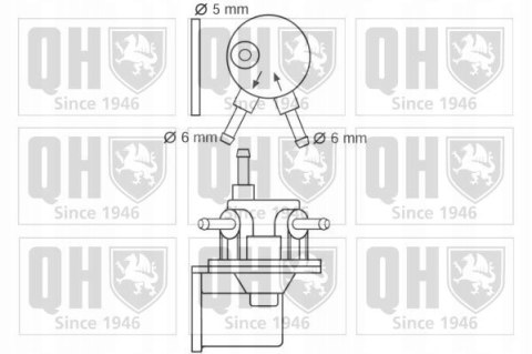 Pompa paliwa RENAULT R5 1.1 1.4, SUPER 5 1.1