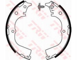 Brake shoe set TOYOTA