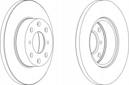 Brake disc HONDA,ROVER S 239x10x48,1