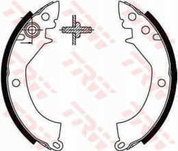 Brake shoe set MITSUBISHI C.HYUNDAY