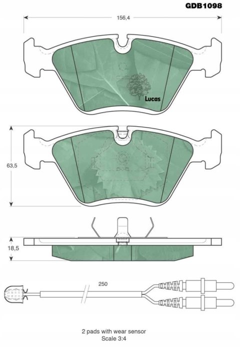 TRW Klocki przód BMW E34 E36 E32 E46 PEUGEOT TRW Klocki przód BMW E34 E36 E32 E46 PEUGEOT