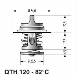 Termostat ALFA ROMEO 33 ALFASUD ARNA SPIDER