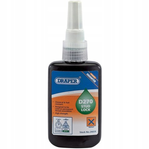 DRAPER Klej do gwintów D270 50 ml DRAPER Klej do gwintów D270 50 ml