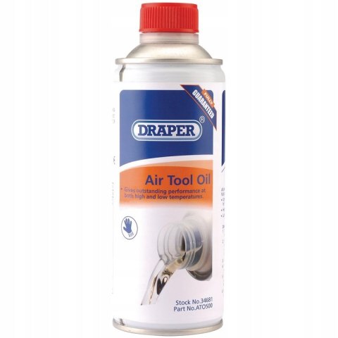 DRAPER Olej do pneumatyki w sprayu 500 ml DRAPER Olej do pneumatyki w sprayu 500 ml