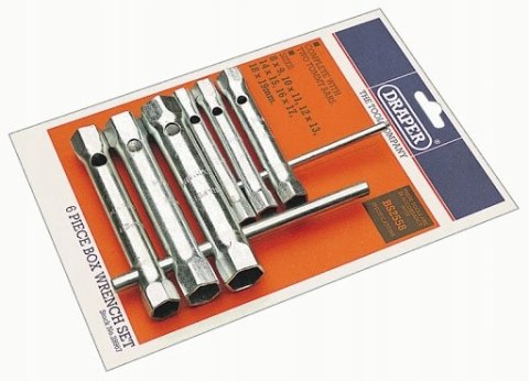 DRAPER Zestaw kluczy rurkowych 8-19 mm DRAPER Zestaw kluczy rurkowych 8-19 mm