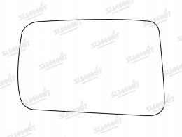 Side mirror MITSUBISHI PAJERO 83- right