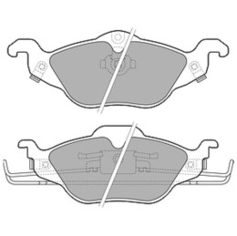 Komplet klocków hamulcowych OPEL ASTRA