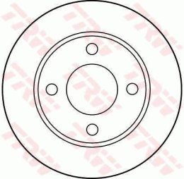 Brake disc AUDI 100 2.3