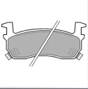 Brake Pad Set NISSAN MICRA