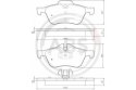 Komplet klocków hamulcowych Mini ONE 1.4D 1.6-16V (F) 01-