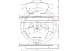 BRAKE PADS Mini Mini 1.4D/1.6-16V (F) 01-