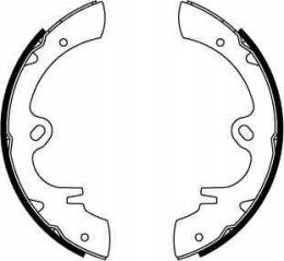 Brake shoe set NISSAN