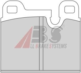 BRAKE PADS Alfa Romeo/BMW 6/BMW 728/745i/M5 77-88