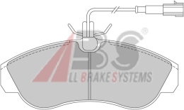 BRAKE PADS Citroen/Fiat/Peugeot Jumper/Ducato/Boxer 18TON 99-