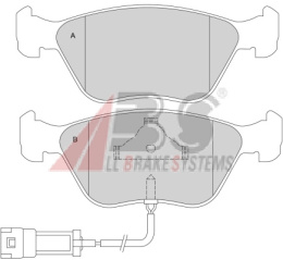 BRAKE PADS Ford Escort/Mondeo/Sierra 91-