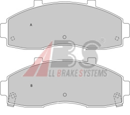 BRAKE PADS Kia Pregio 2.3 D 98-