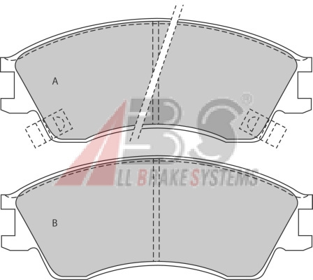 BRAKE PADS Subaru Justy 1.2 89-92 BRAKE PADS Subaru Justy 1.2 89-92