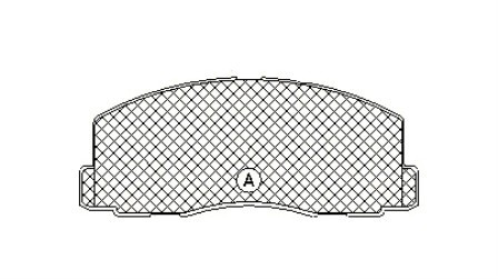 Brake Pad Set MITSHUBISHI Brake Pad Set MITSHUBISHI
