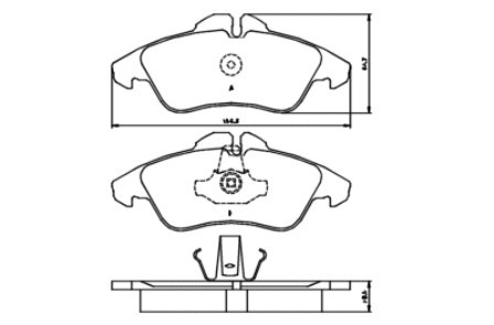 Brake Pad Set SPRINTER Brake Pad Set SPRINTER
