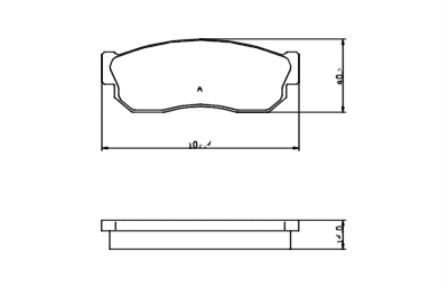 Brake Pad Set SUBARU Brake Pad Set SUBARU