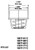 Termostat AUDI,RENAULT